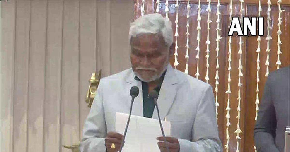 JMM's Champai Soren takes oath as Chief Minister of Jharkhand